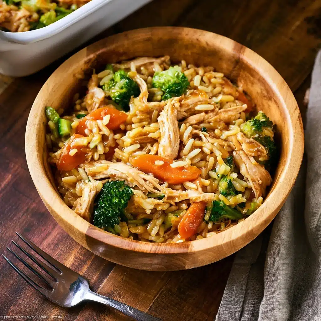 Teriyaki Chicken Casserole Recipe - Recipe Image