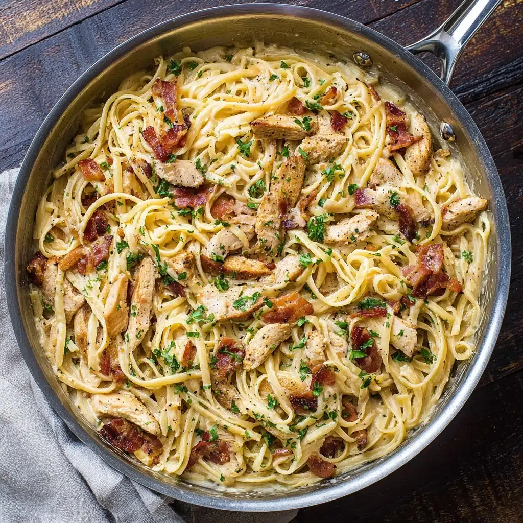Creamy Chicken Carbonara Recipe - Recipe Image