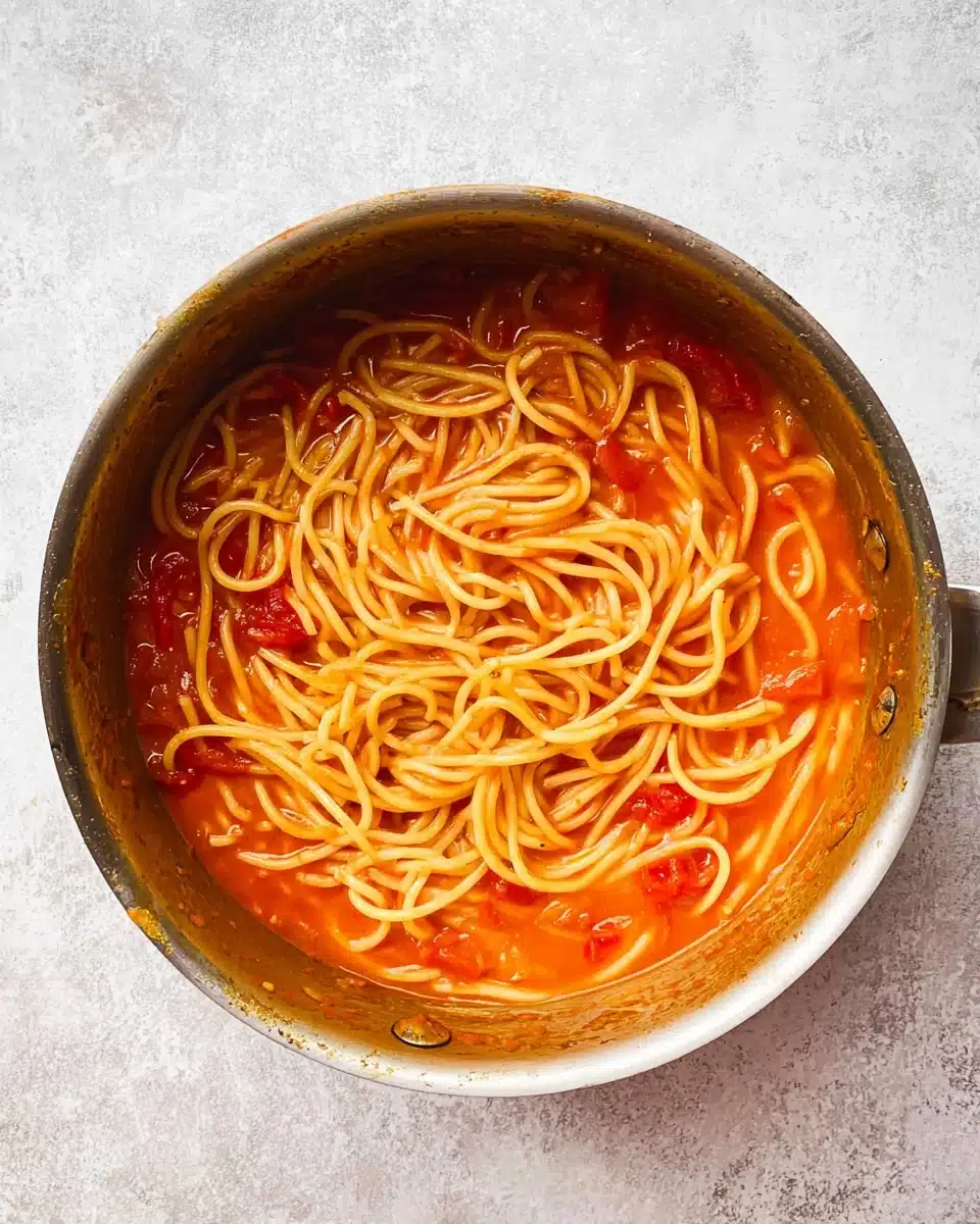 Easy One Pot Creamy Tomato Pasta Recipe