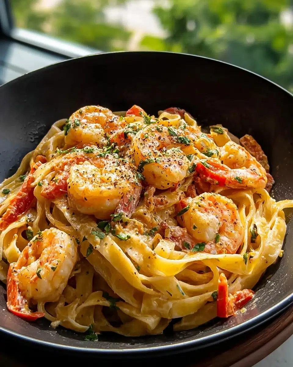Jamaican Shrimp Pasta: A Creamy Delight Recipe