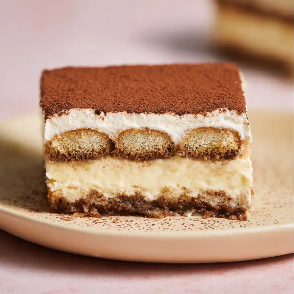 Classic Italian Tiramisu: A Creamy Coffee Delight - Recipe Image