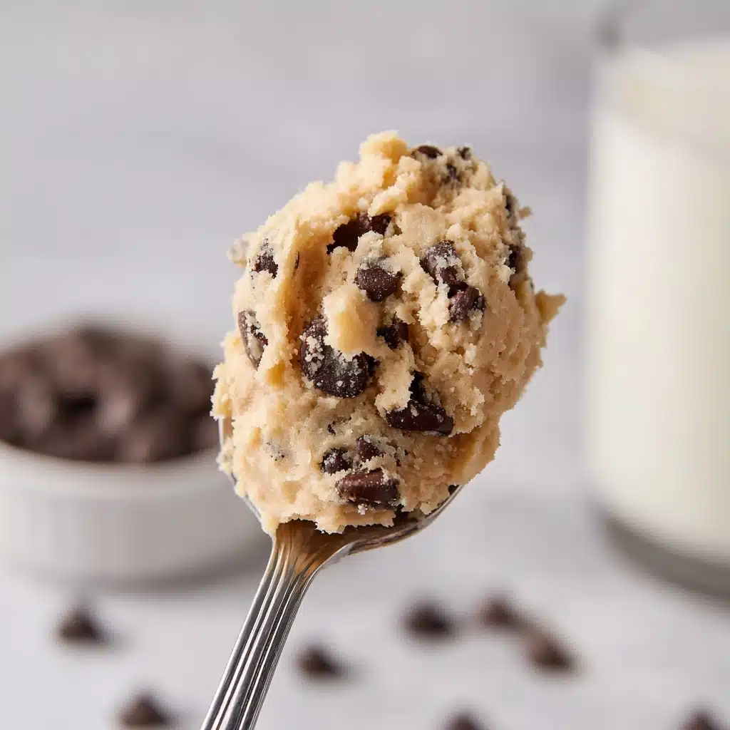 Edible Chocolate Chip Cookie Dough Recipe - Recipe Image
