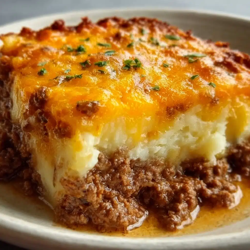 Cowboy Meatloaf and Potato Casserole Recipe - Recipe Image