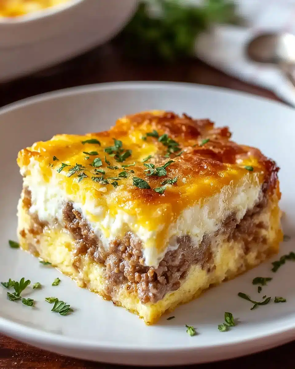Easy Sausage and Egg Casserole Recipe