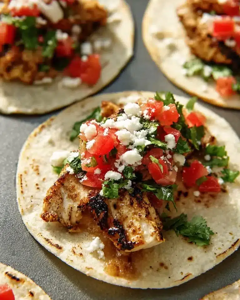 Easy Chicken Street Tacos Recipe