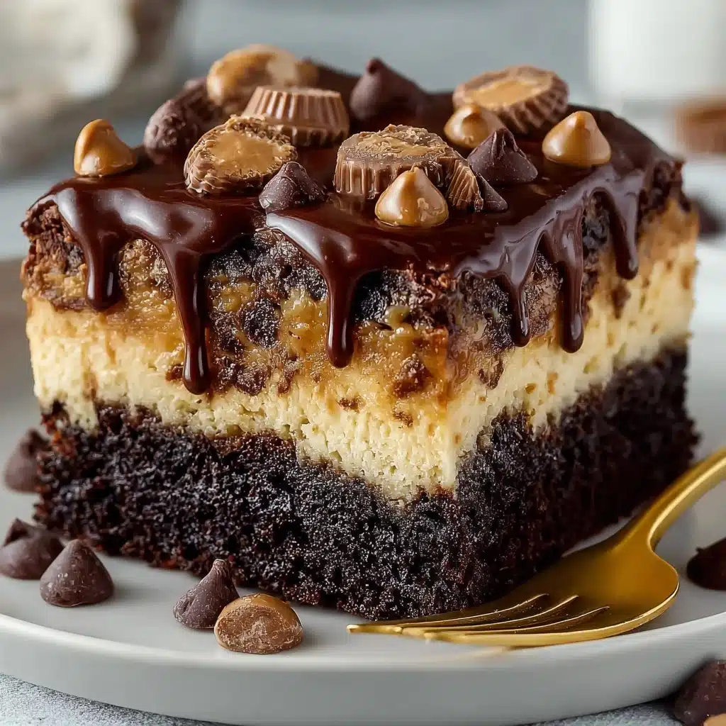Reese’s Peanut Butter Earthquake Cake Recipe - Recipe Image