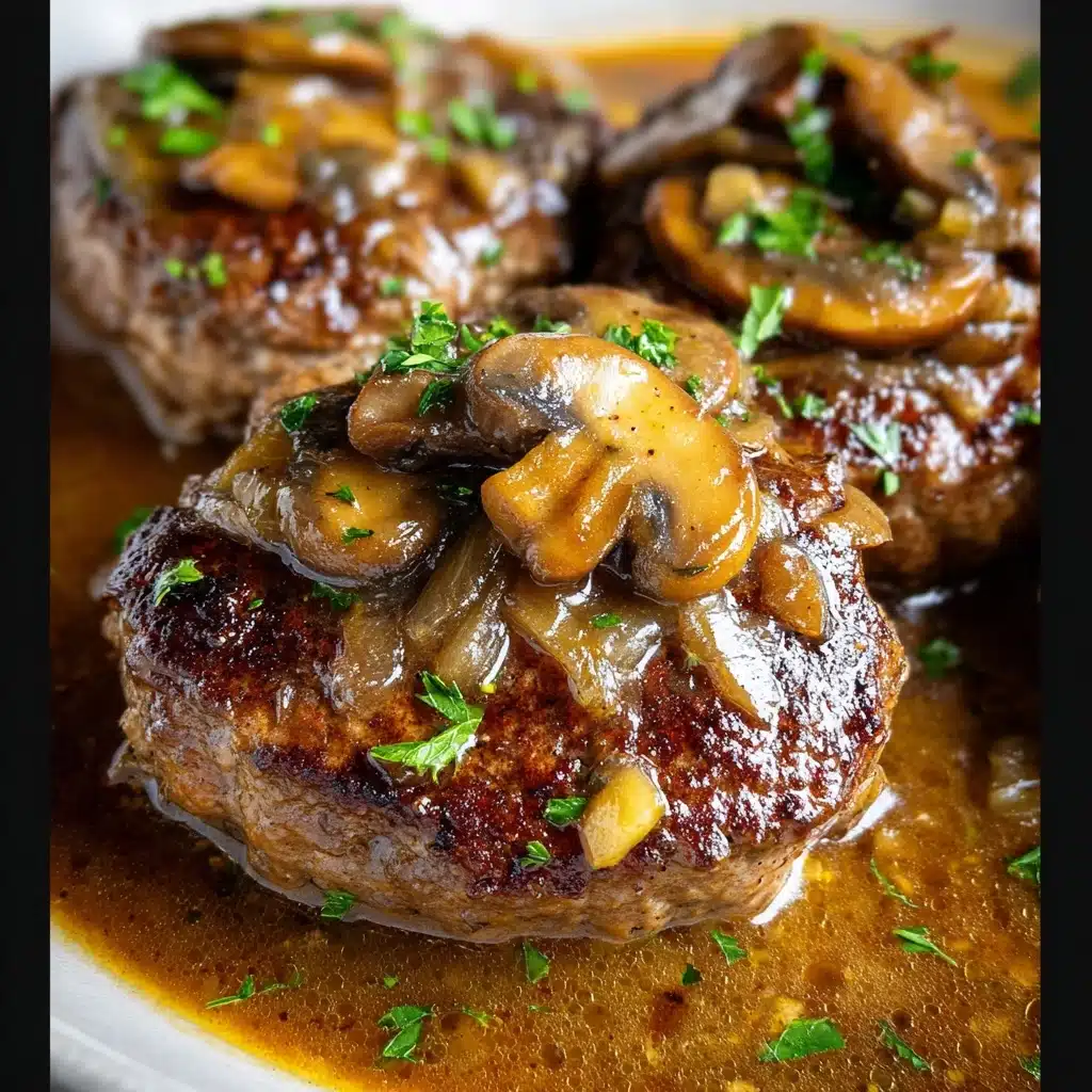Bobby Flay Salisbury Steak Recipe - Recipe Image