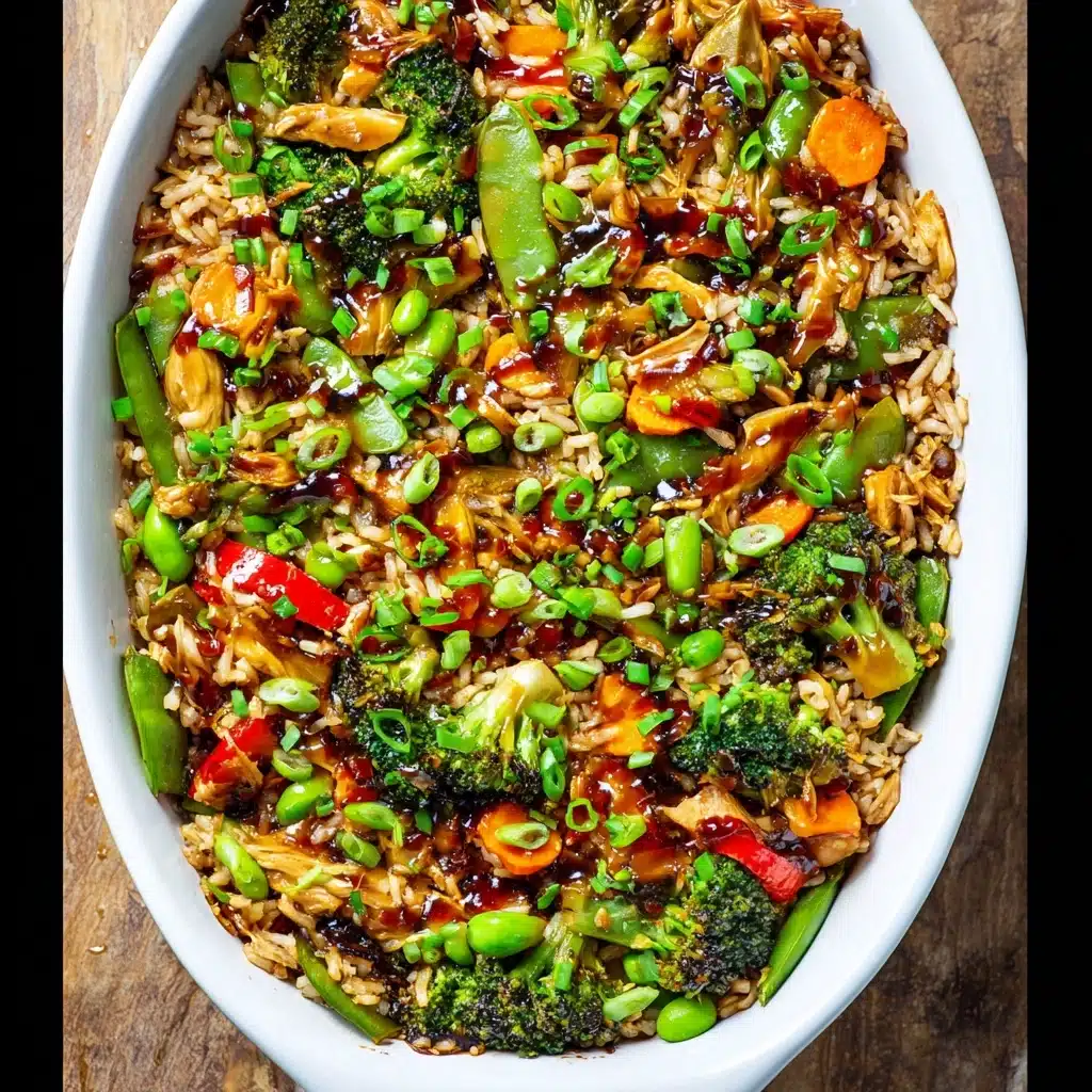 Teriyaki Chicken Casserole Recipe - Recipe Image