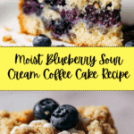 Blueberry Sour Cream Coffee Cake Recipe