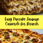 Pancake Sausage Casserole Recipe