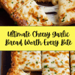 BEST CHEESY GARLIC BREAD Recipe