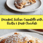 Sicilian Ricotta and Chocolate Turnovers (Cassatelle) Recipe