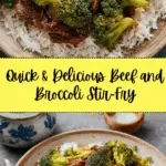 Chinese Beef and Broccoli (牛肉炒西兰花) Recipe
