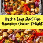 Sheet Pan Hawaiian Chicken Recipe