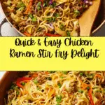 Chicken Ramen Stir Fry Recipe