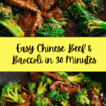 Chinese Beef and Broccoli (牛肉炒西兰花) Recipe