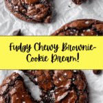 Fudgy Chewy Browkies (Brookies) Recipe