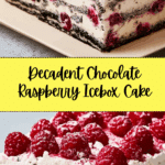 Chocolate Raspberry Icebox Cake Recipe
