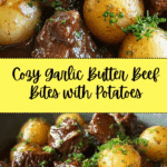 Garlic Butter Beef Bites with Potatoes Recipe