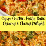 Louisiana Chicken Pasta Bake Recipe