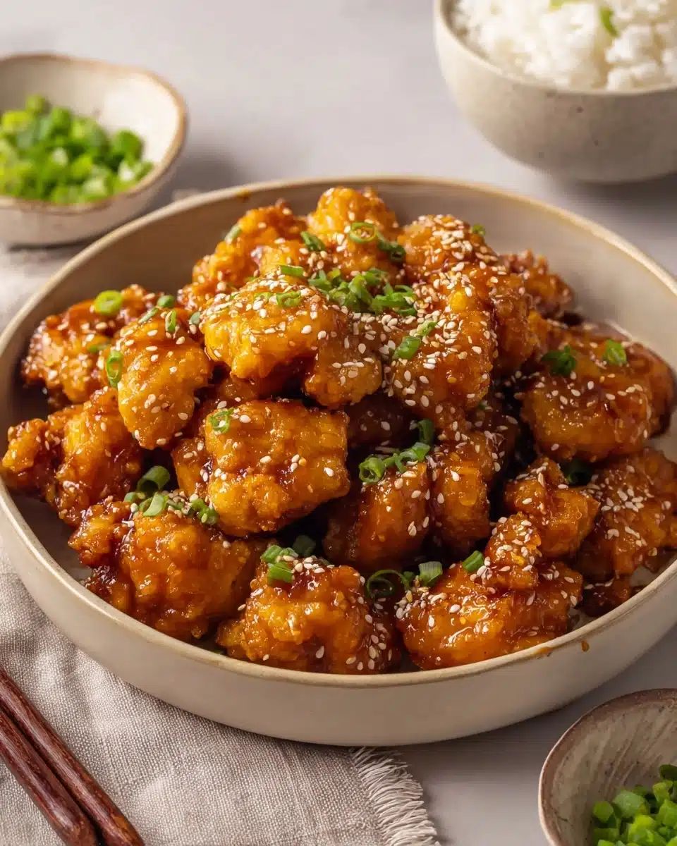 Honey Sesame Chicken Recipe