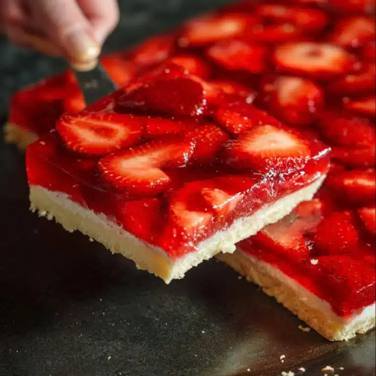 Easy Strawberry Slab Pie Recipe