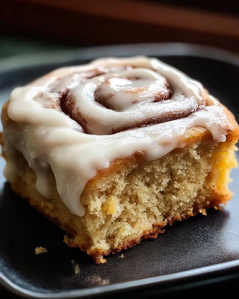 Big Mama’s Cinnamon Roll Cake Recipe