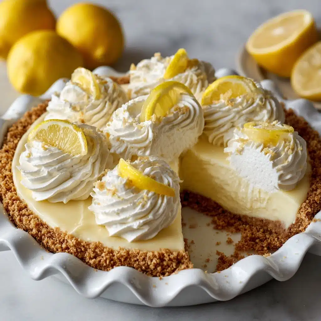 Lemon Cream Cheese Pie Recipe - Recipe Image