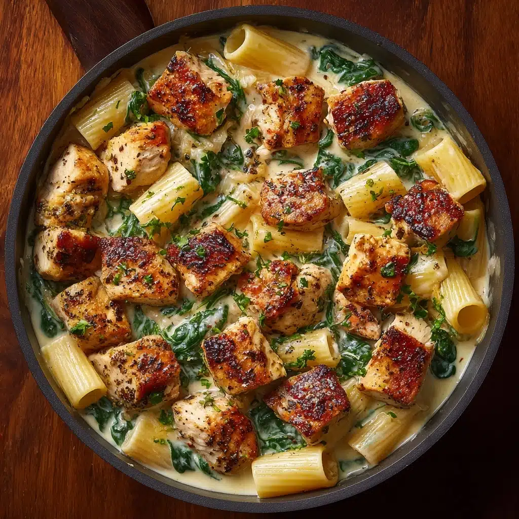 Healthy Garlic Parmesan Chicken Pasta Recipe - Recipe Image