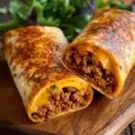 Easy Garlic Butter Beef Cheeseburger Rollups Recipe