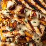 Cheesy Garlic Chicken Wraps Recipe