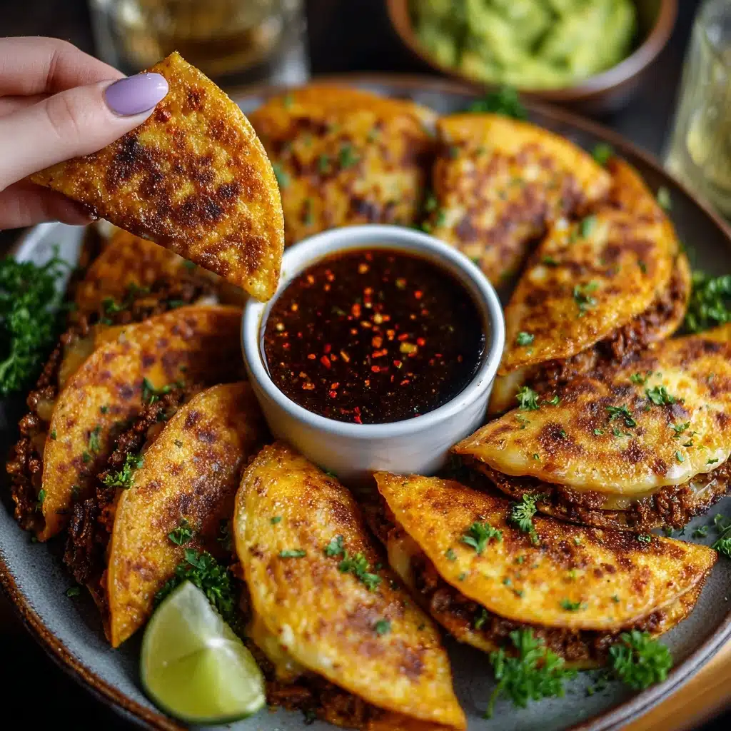 MEATLESS BIRRIA TACOS WITH JACKFRUIT Recipe - Recipe Image