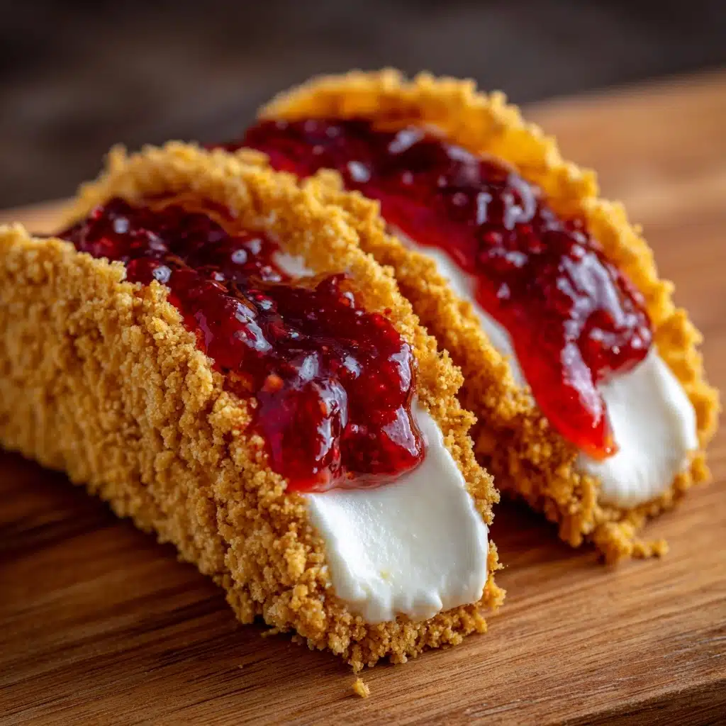 Strawberry Crunch Cheesecake Tacos Recipe - Recipe Image