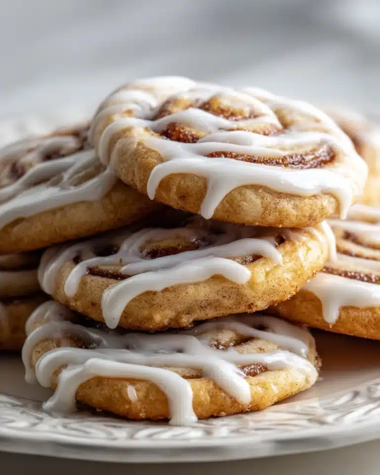 CINNAMON ROLL COOKIES Recipe
