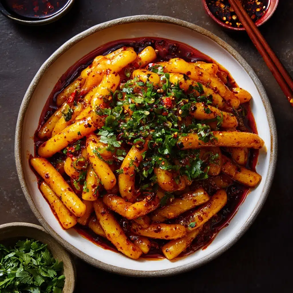 Spicy Potato Noodles Recipe - Recipe Image