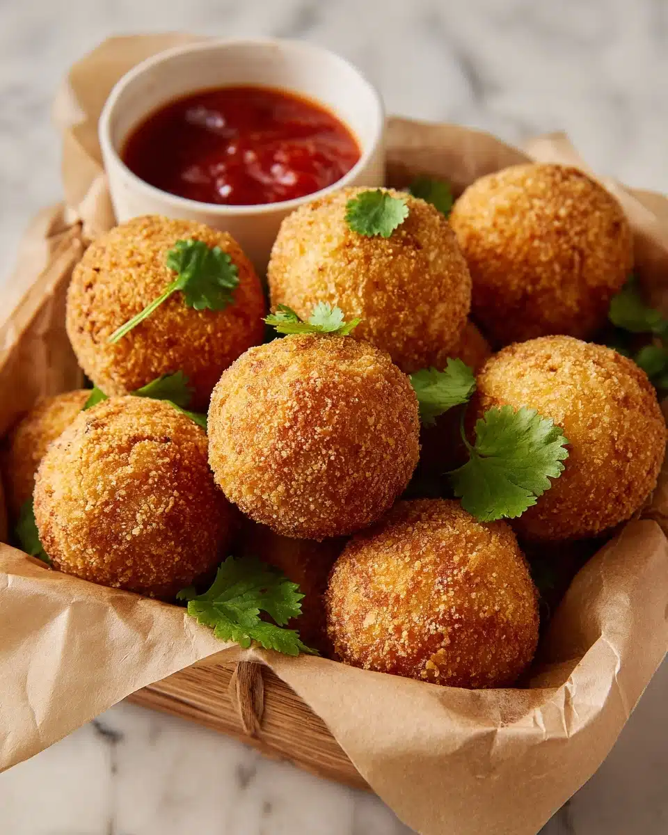 Cheesy Potato Balls Recipe