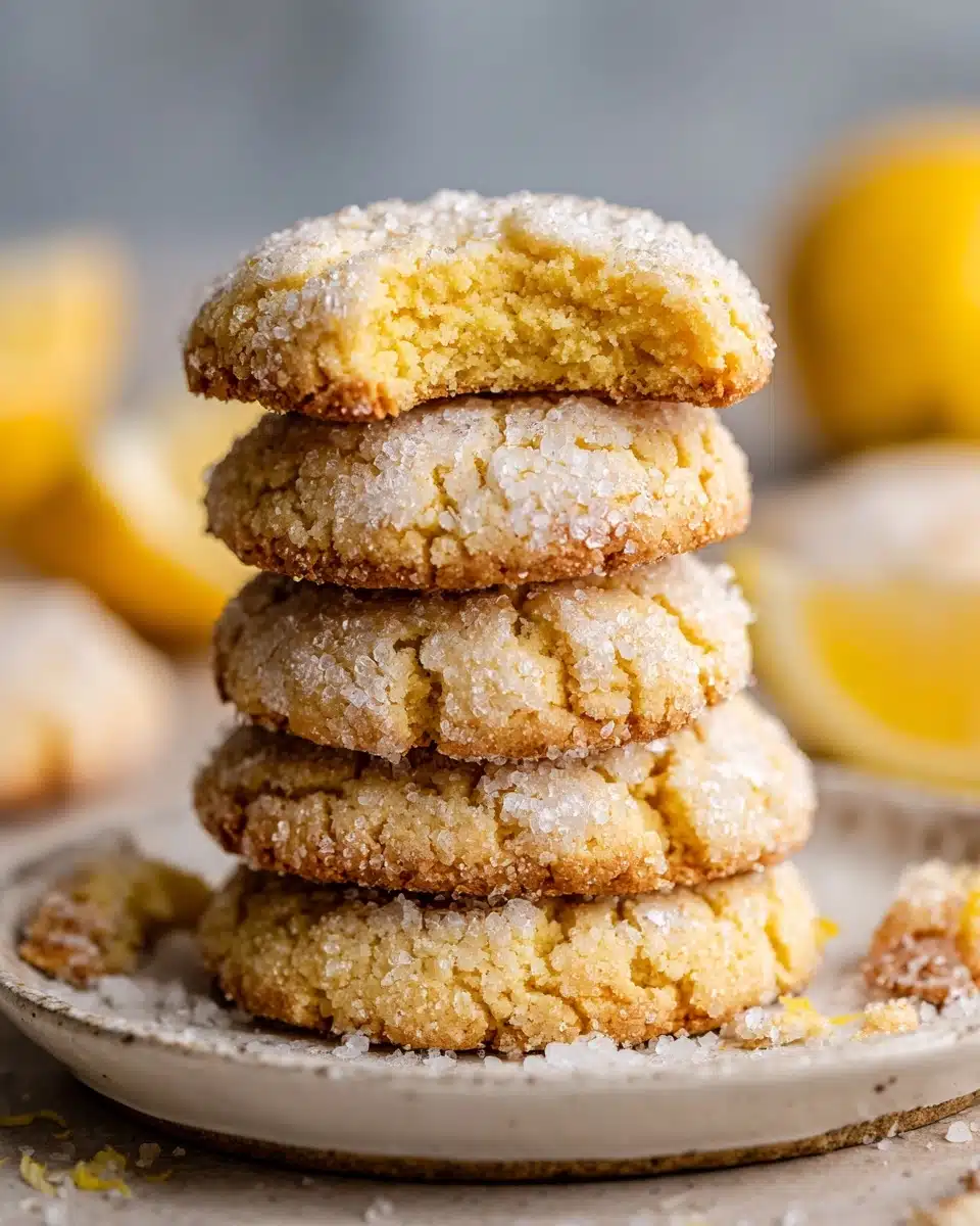 Lemon Sugar Cookies Recipe