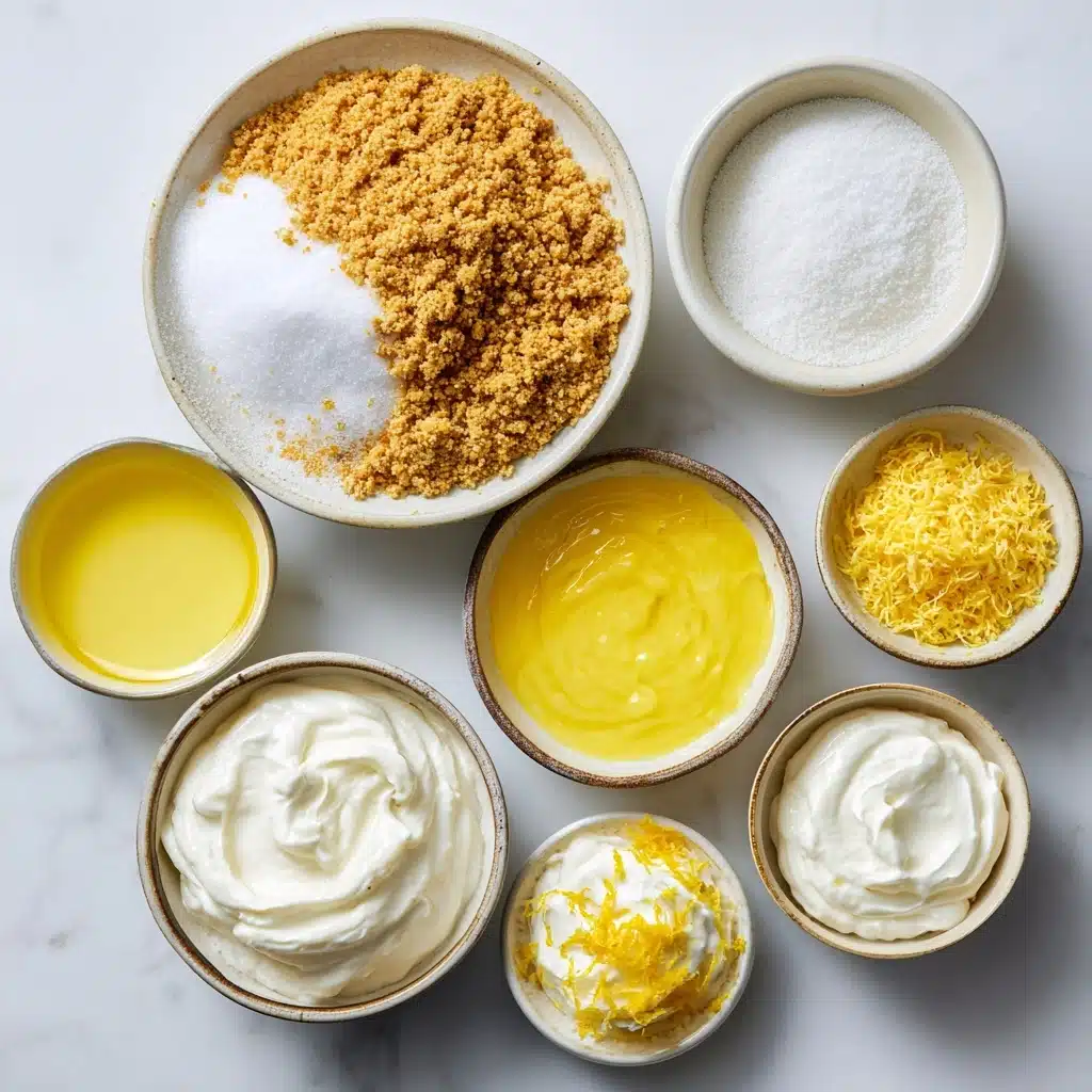 No-Bake Cream Cheese Lemonade Pie Recipe - Recipe Image
