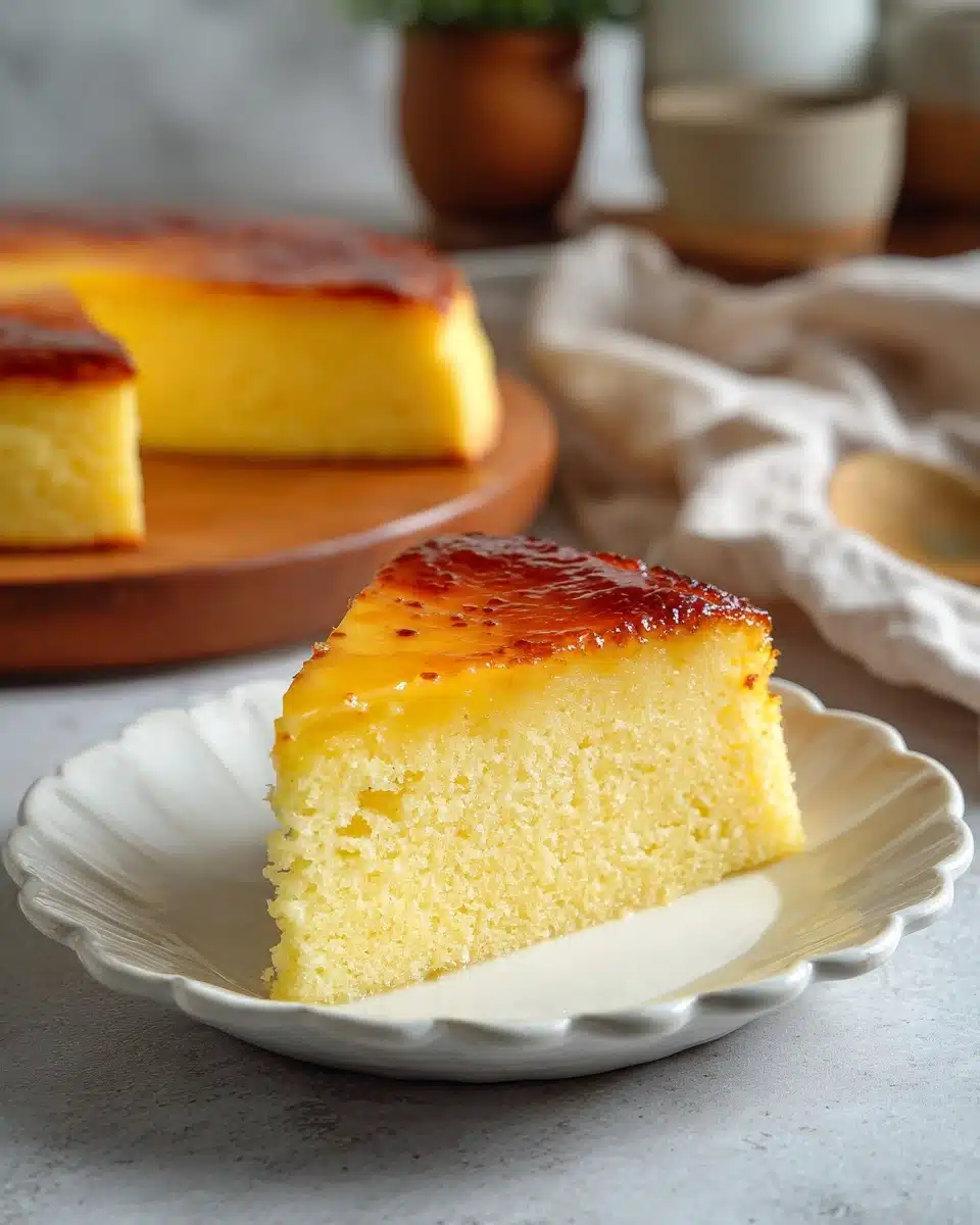 Crème Brûlée Cake Recipe