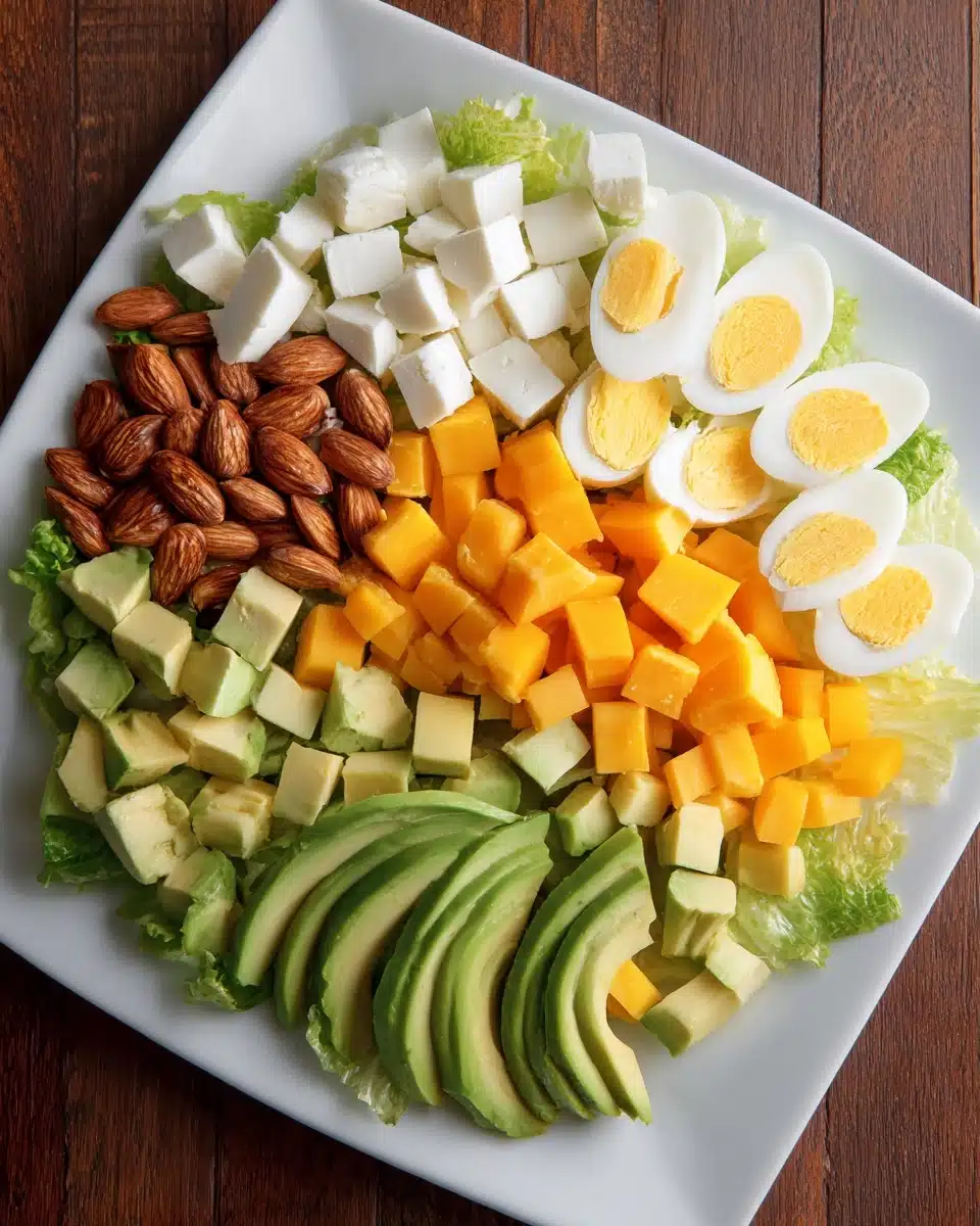 Fresh Avocado, Egg & Tomato Salad Recipe