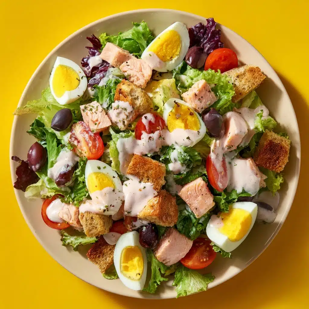 Fresh Avocado, Egg & Tomato Salad Recipe - Recipe Image