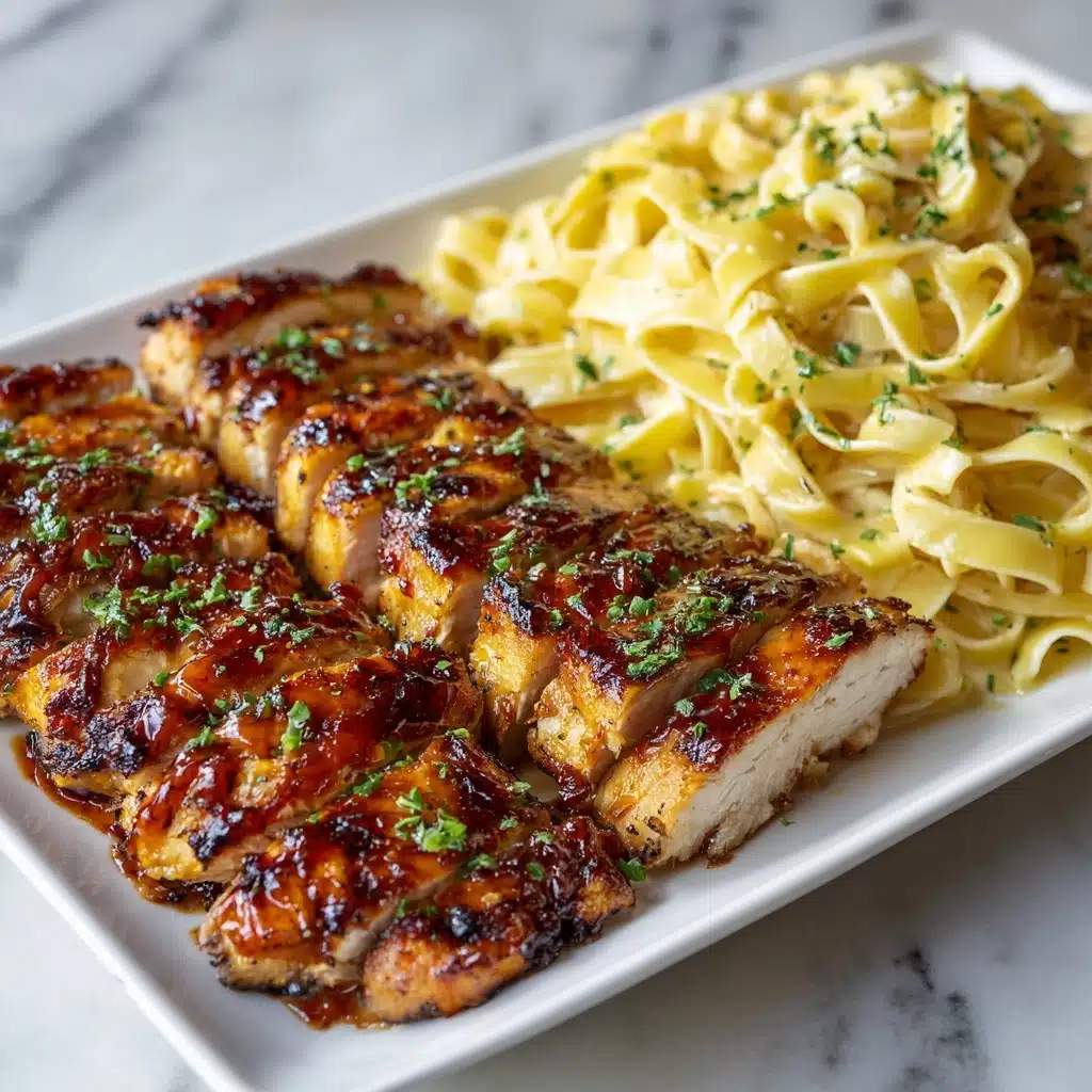 Garlic Chicken Twisted Pasta in Spicy Velveeta Cheese Recipe - Recipe Image