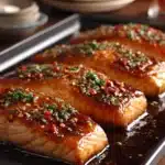 Crispy Honey Garlic Glazed Salmon Recipe 6 Crispy Honey Garlic Glazed Salmon Recipe