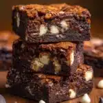 Decadent Fudgy Triple Chocolate Brownies Recipe 6 Decadent Fudgy Triple Chocolate Brownies Recipe
