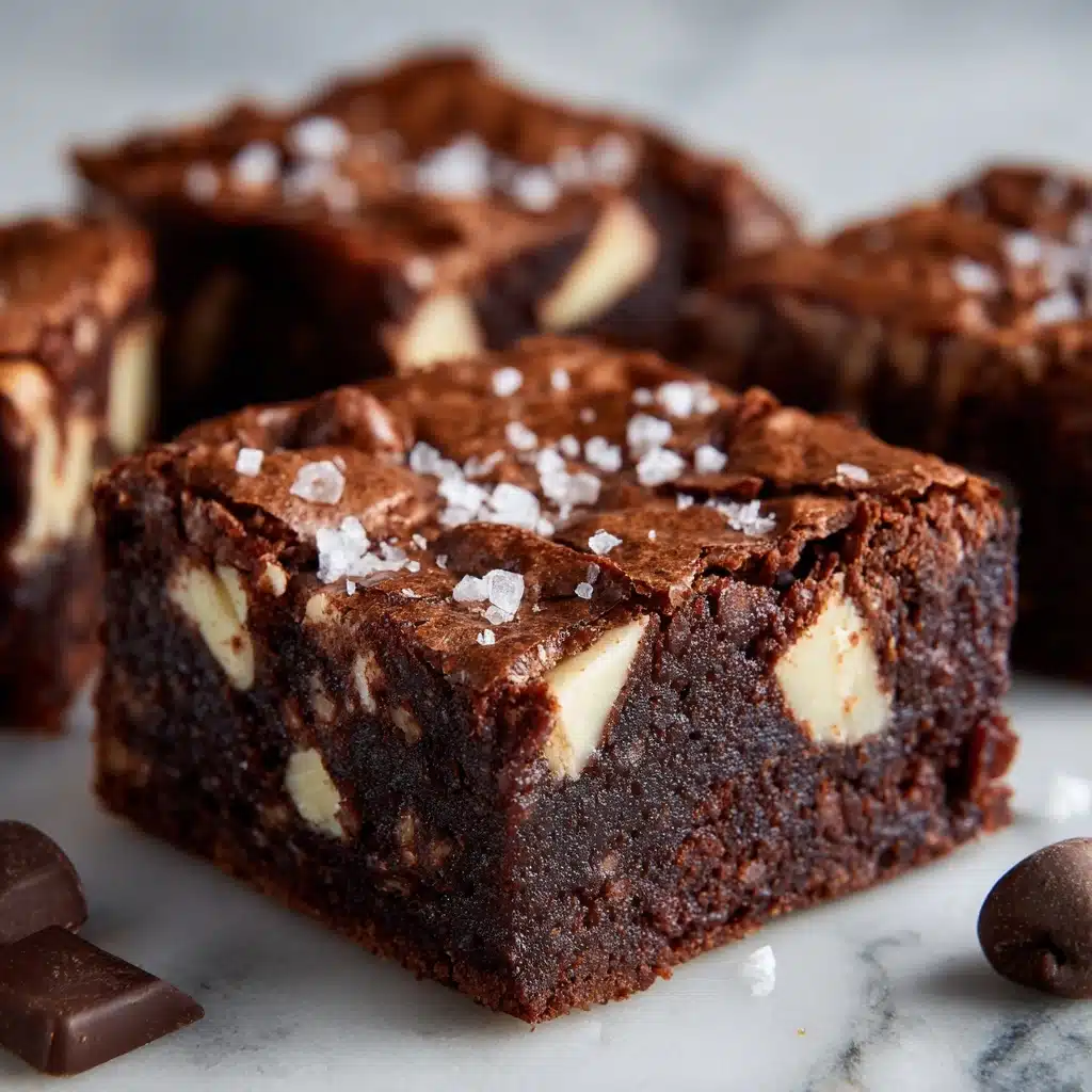 Decadent Fudgy Triple Chocolate Brownies Recipe 4 Decadent Fudgy Triple Chocolate Brownies Recipe - Recipe Image