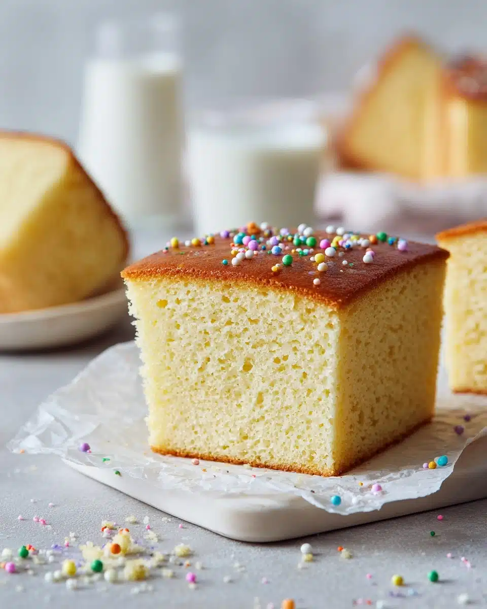 Rich Butter Cake Recipe