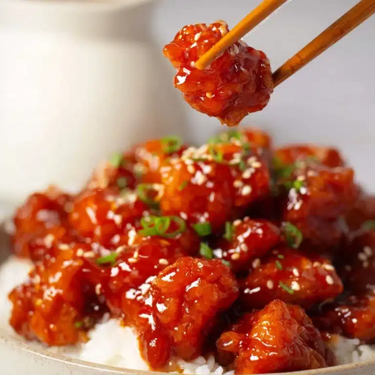 Easy Sesame Chicken Recipe