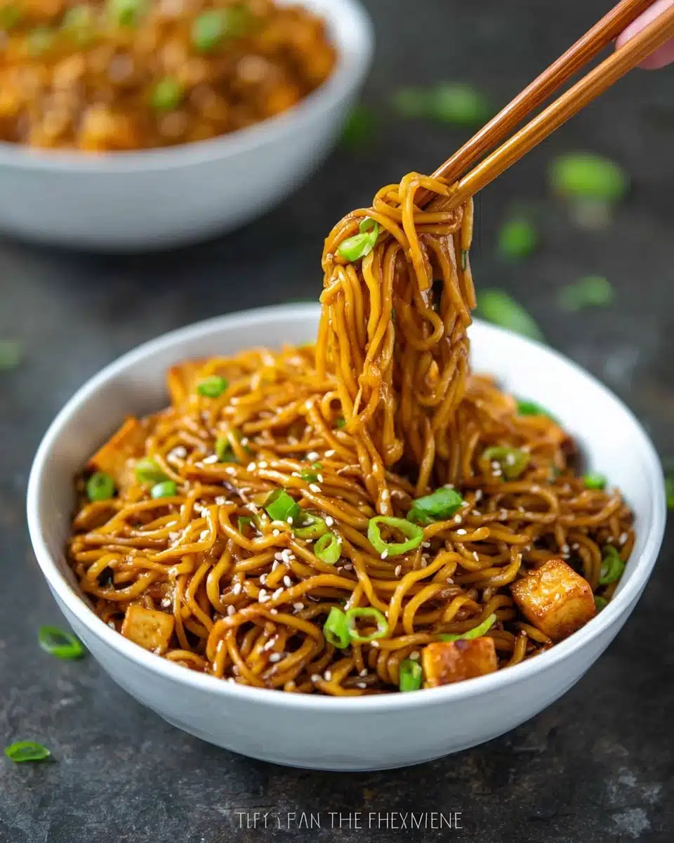 Easy Saucy Ramen Noodles Recipe