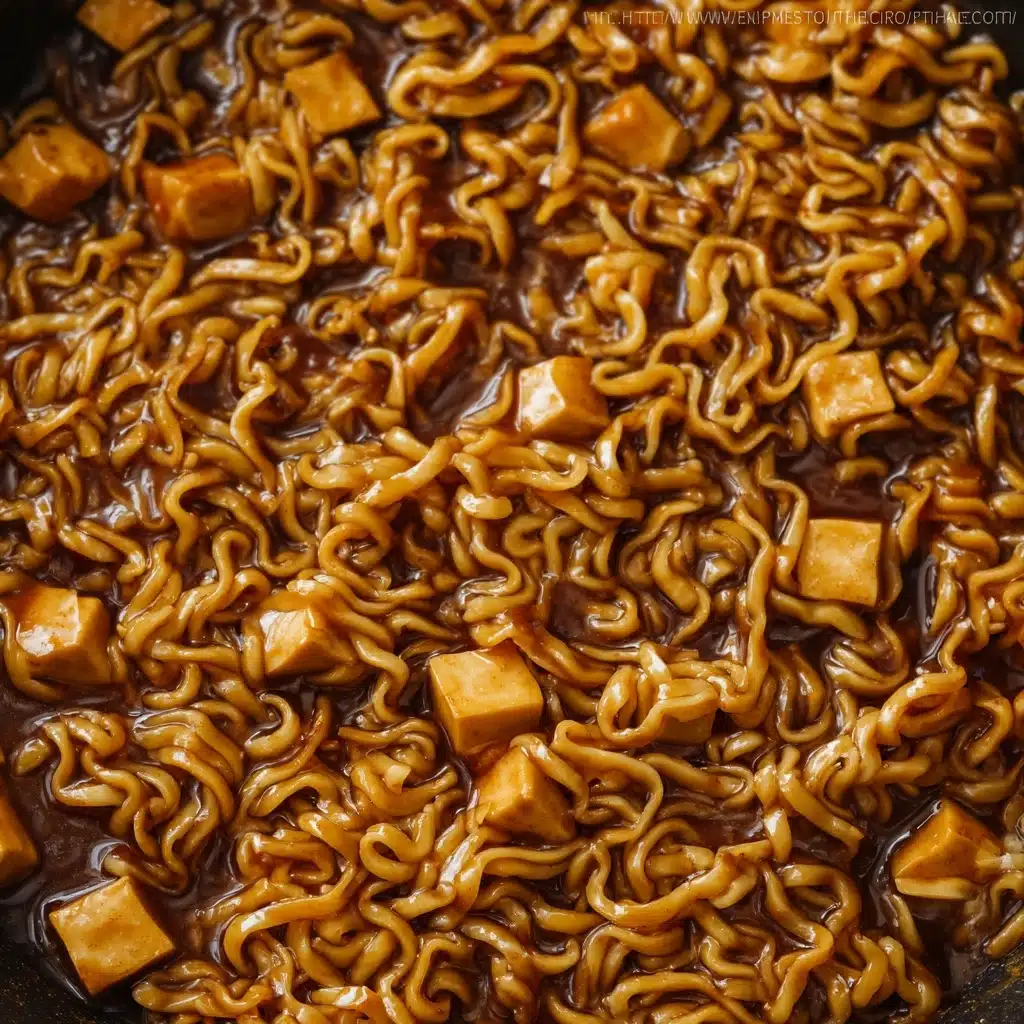 Easy Saucy Ramen Noodles Recipe - Recipe Image