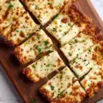 BEST CHEESY GARLIC BREAD RECIPE